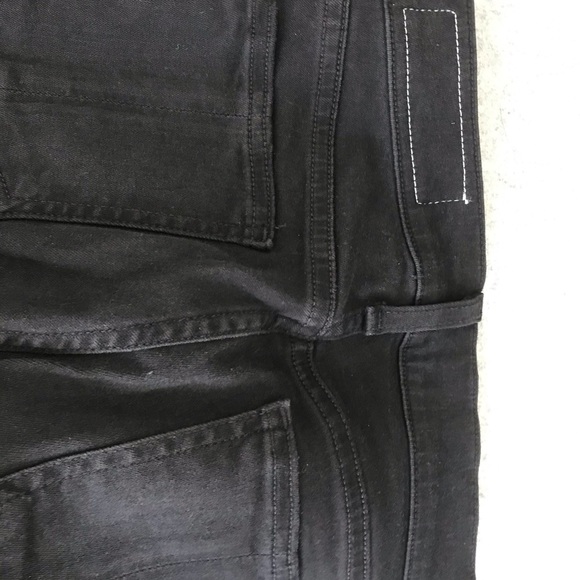 Rag and Bone striped black on black legging - Picture 3 of 4